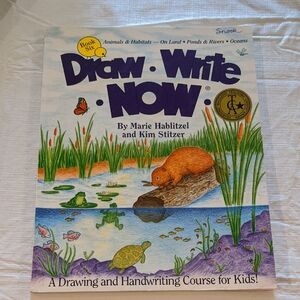 Draw Write Now, Book 6: Animals & Habitats On Land, Pond & Rivers Very Good
